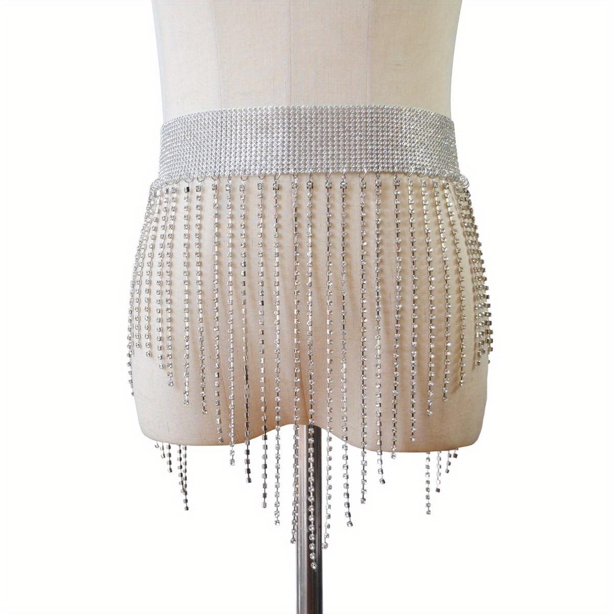 

Цепочка на талию с кисточками, блестящая летняя пляжная цепочка для тела, танцевальный ночной клуб, летняя пляжная вечеринка, ювелирное украшение, украшение для нижнего белья, цепочка