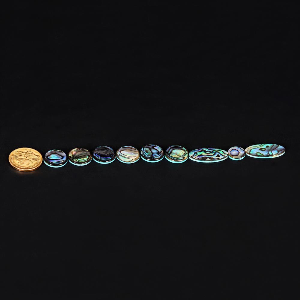 9pcs White Mother of Pearl   Key Button Inlays for  Celsius AltoCelsius Soprano Sax Saxophone