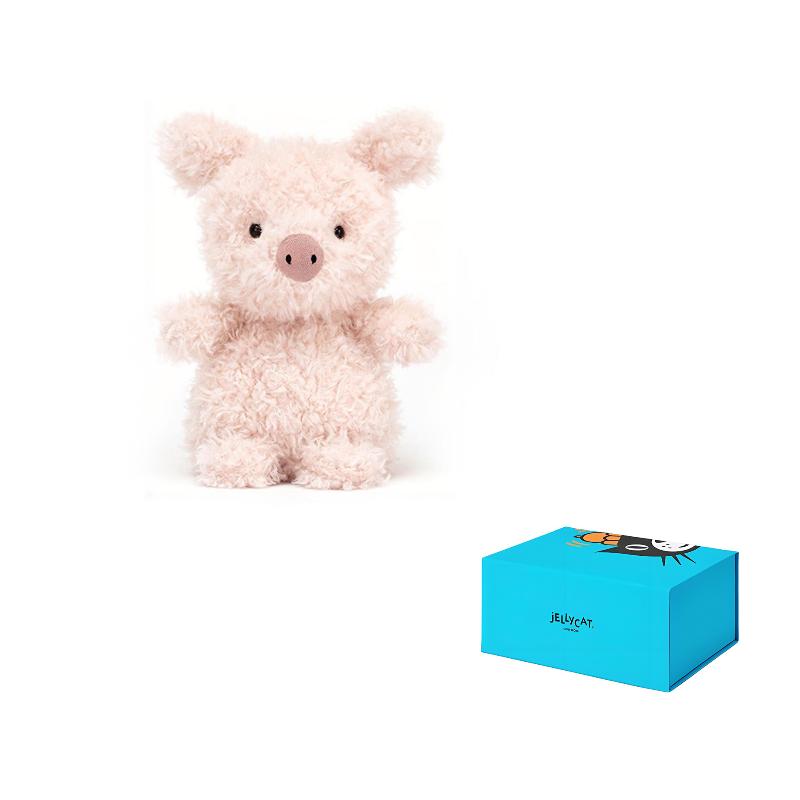 

JELLYCAT Farm Animal Series Piglet Little Pink Doll Plush Doll 18cm Height 18cm розовый