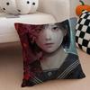 Terrible SSILENT HILL F Game Cushion Cover Throw Pillow Cover Hidden Button Durable Polyester Chair Cushion