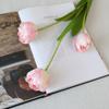 Artificial Tulips Vibrant Floral Arrangement Wedding Flowers Silk Fabric Artificial Flower For Special Occasion Romantic Table