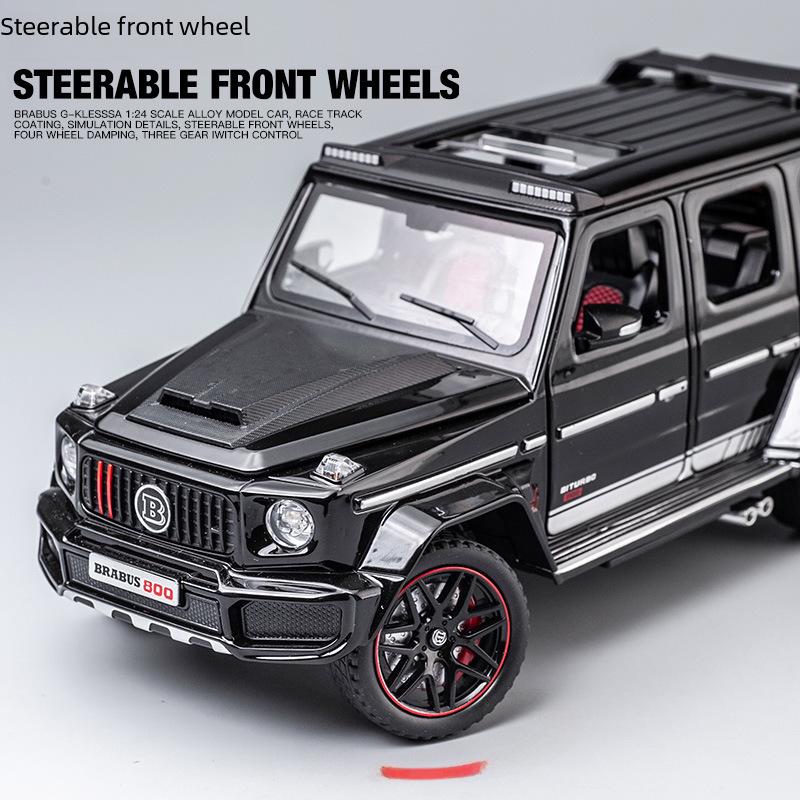 Mercedes-Benz G-Class Brabus 1:24 Off-Road Alloy Model Car Toy