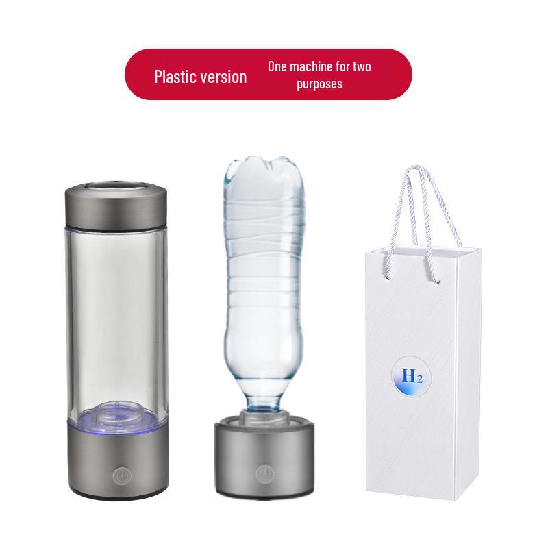 Intelligenter wasserstoffreicher inhalierbarer Wasserbecher mit elektrolytischer Funktion - Geschenkbox-Edition