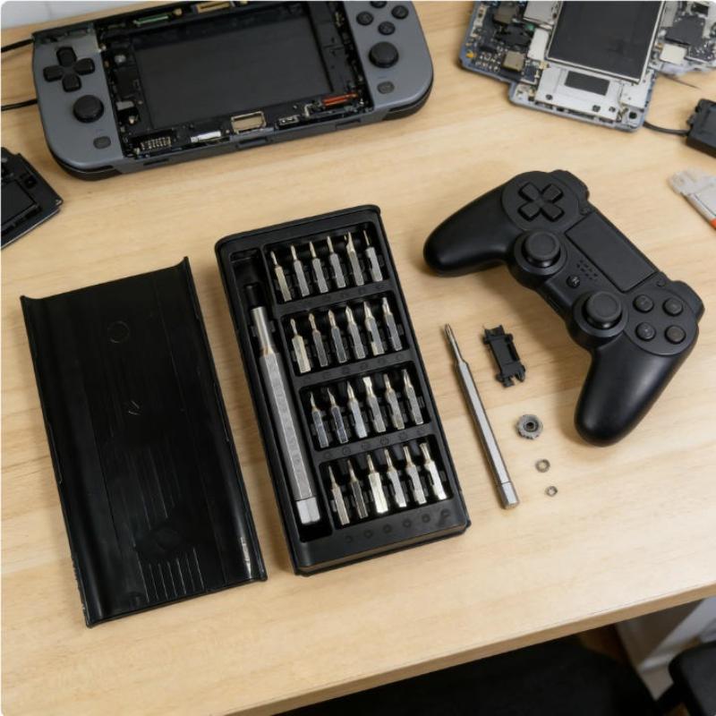 25 In 1 Precision Screwdriver Kit With Magnetic Bits Perfect For Mobile Phone And Tablet Repair