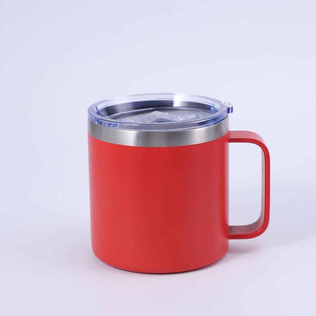 12oz/24oz Double Wall Vacuum Insulated Stainless Steel Mug with Lid