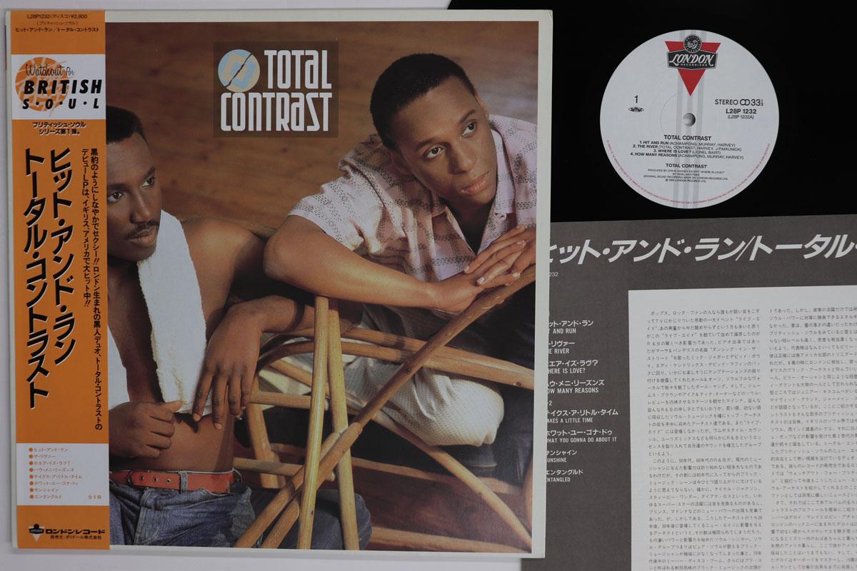 

LP Record TOTAL CONTRAST Total Contrast L28P1232 LONDON 1986 Japan Obi SoulFunk Used