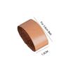Delicate Belt Loop Keeper Cowhide Leather Belt Strap Fixing Keeper  For 3.8cm Belts
