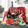 Customizable Bing Bunny1 Throw Blanket – Personalized Name, All-Season Cozy Snug Blanket, Machine Washable, Personalized Blanket