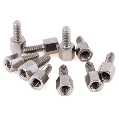 10 set 5+7 mm piastra di intestazione staffa bullone prigioniero e dado dadi vite D-Sub VGA seriale