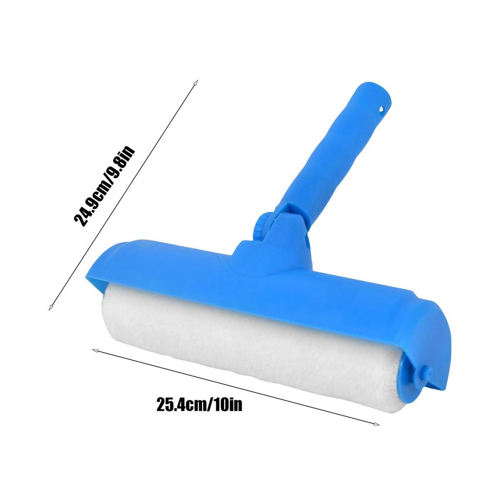 1pc Ceiling Paint Roller 10inch Ceiling Repair Roller Adjustable anti-splatter Painting Roller No-Drip ceiling Painting Tools
