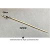 Metal Alligator Clips with Bamboo Skewers for Model Painting and DIY Spray Coloring