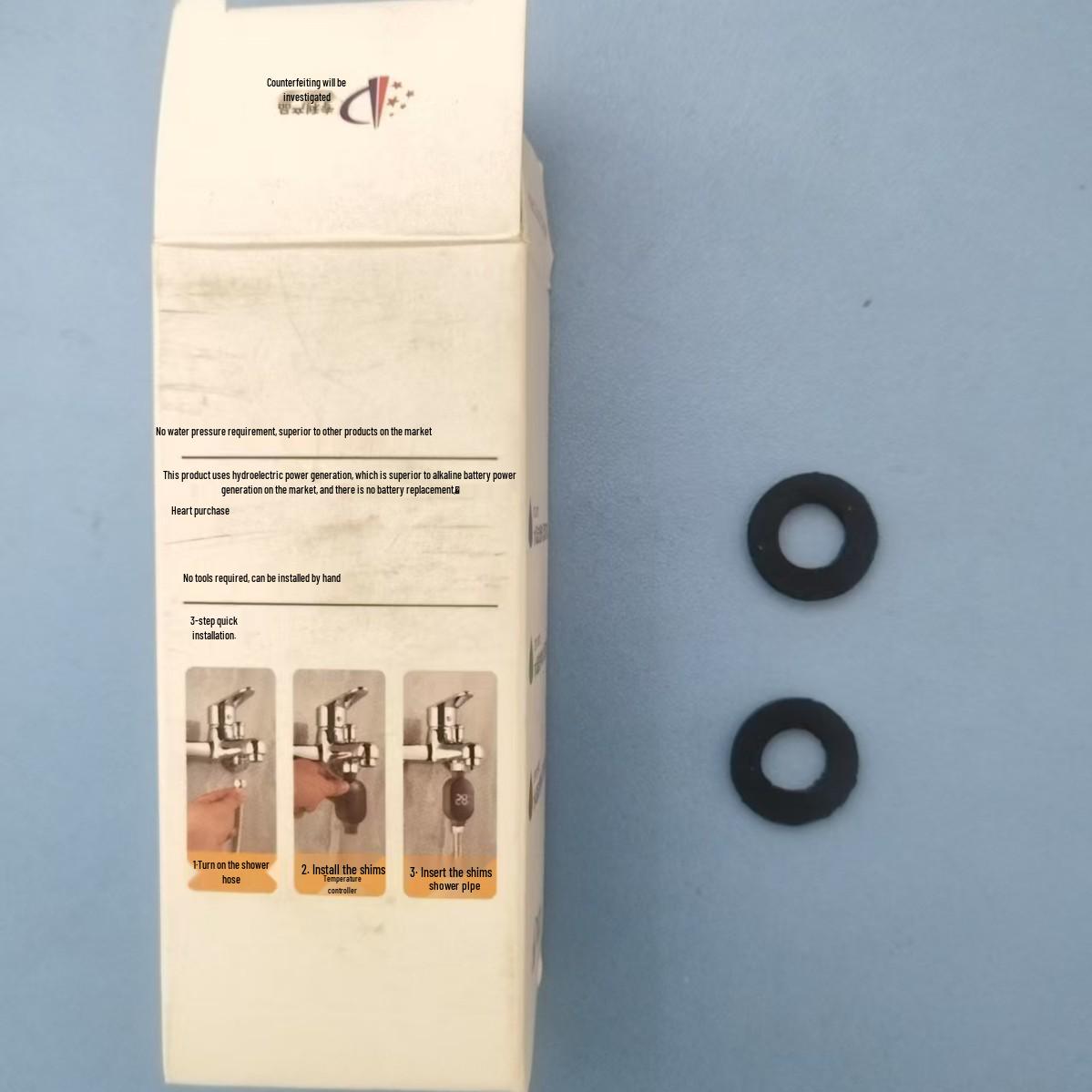 Universal LED Shower Head Thermometer for Baby and Child Bathing