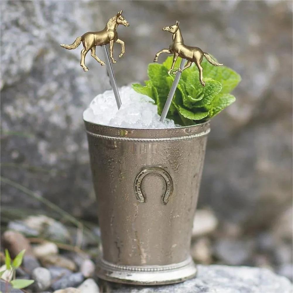 Drink Stirrers With Horse Shape Easy Cleaning Swizzle Sticks For Equestrian Events