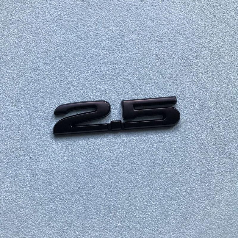 

3D Metal 2.0 2.5 AWD Logo Letters Car Trunk Emblem Badge Decal 2.5 AWD Sticker Accessories