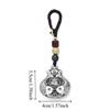 Copper Car Keychain Craftsmanship Car Accessories Personalized Lucky Bag Keychain  Gift