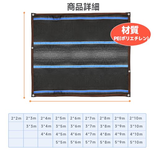 Lixinixil Shade Netting, 2m x 4m, Sunshade, UV Protection, Sun Protection, Outdoor, Gardening, Agricultural Use, Window, Shade, Carport, Roof, Yard, R