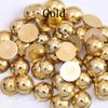 234568101214 Mm Ab Color Imitation Pearls Craft Half Round Flatback Beads For Jewelry Making Nail Diy Decoration