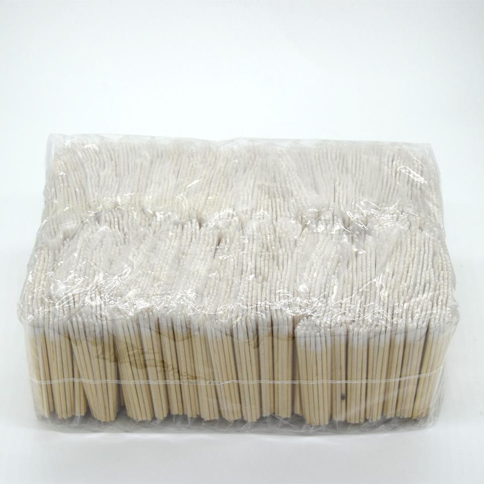 Microblading 7CM Pointed Single-Head Cotton Swabs for Eyebrows and Lip Tattooing