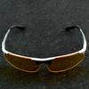 Lunettes de Conduite de Nuit Hommes Jaune Vision Nocturne Lentille Anti-éblouissement Plaquettes Nasales Antidérapantes Lunettes de Sécurité de Qualité Professionnelle