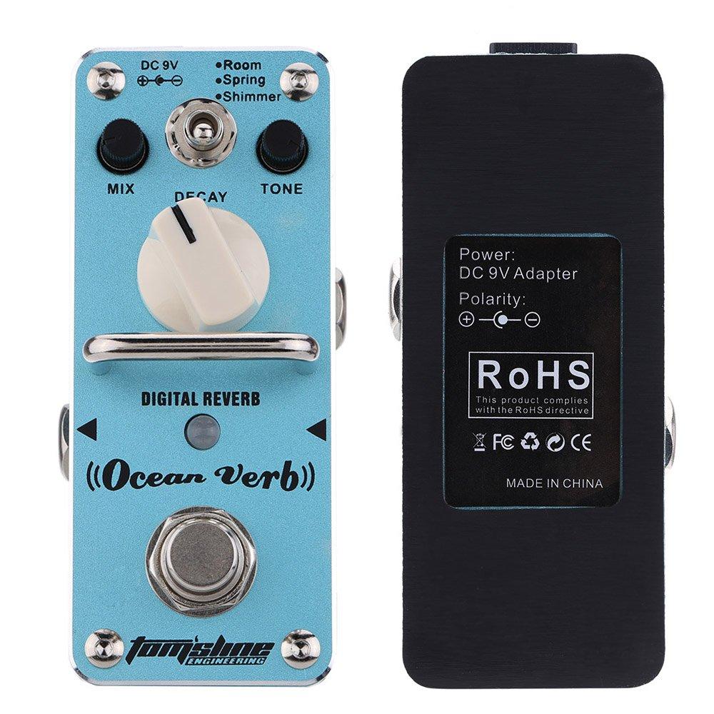 Toms Line Pedal Toms Line Digital Mini Effect Pedals Series Digital Reverb Pedal Ocean Verb [ ] AOV-3