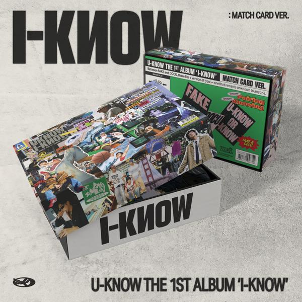 U-KNOW (TVXQ) [I-KNOW] (Match Card Ver.) + Free Gift