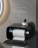 Luxury Wall-Mounted Tissue and Toilet Paper Box - No-Drill, Elegant Pull-Out Design