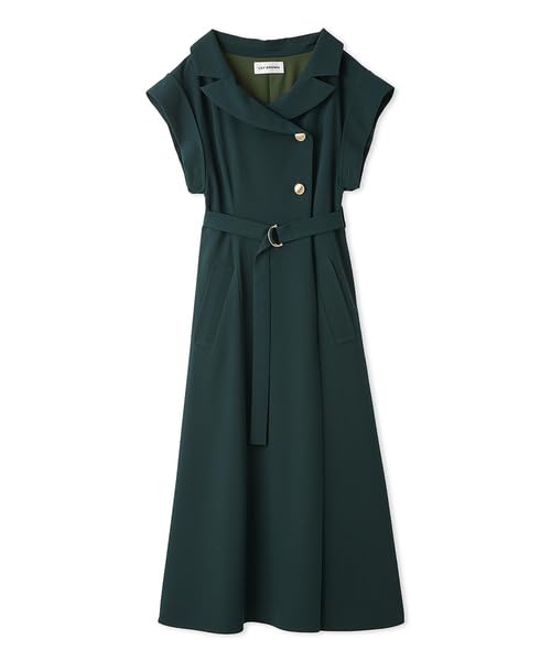 Decollete trench dress LWFO251184GRN1