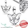 New Copper Me Series Infinity & Wing Medallion Charm Snake Pearlescent Mini Dangle Charm Fit Original Bracelet