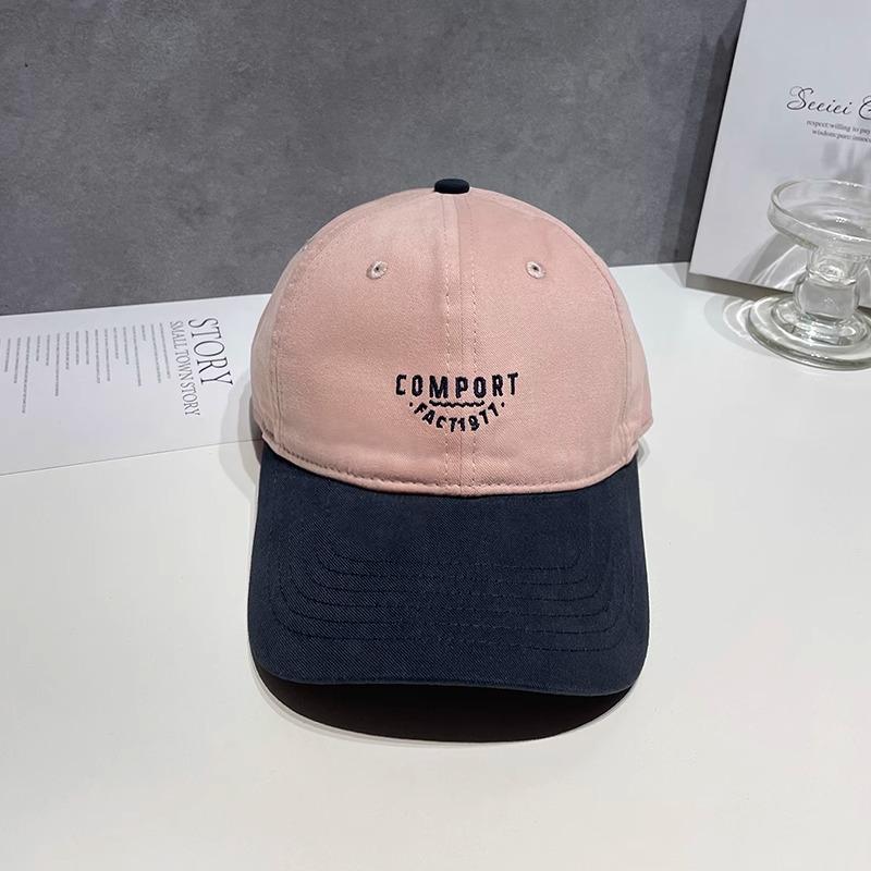 

Женская бейсболка с надписью, цветная, модный тренд, универсальная, с мягким верхом, хлопковая, бейсболка для пары, повседневная, для лица Adjustable