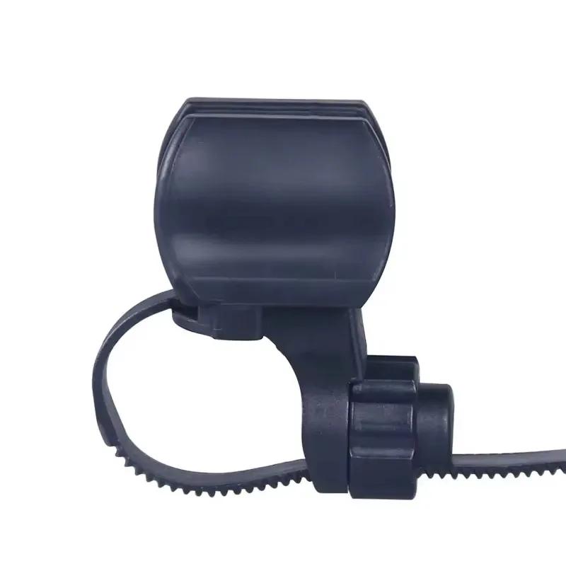 1 PZ Supporto per Luce Bici Morsetto Regolabile per Supporto Torcia Bicicletta Universale Staffa Lampada LED Clip per Torcia da Ciclismo Installazione Facile