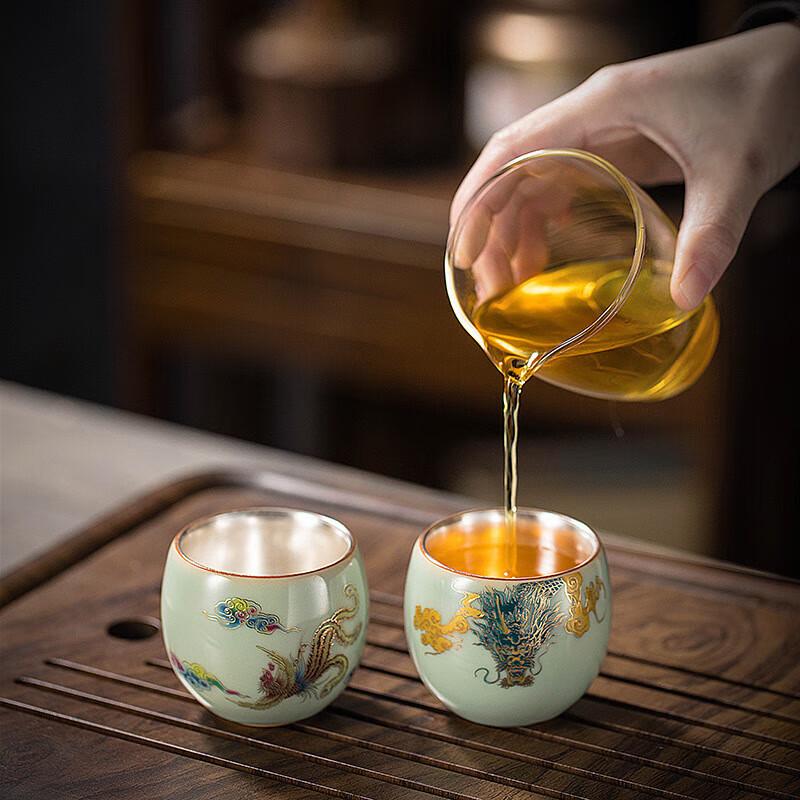 Chaxun Celadon Tea Bowl Gift Set