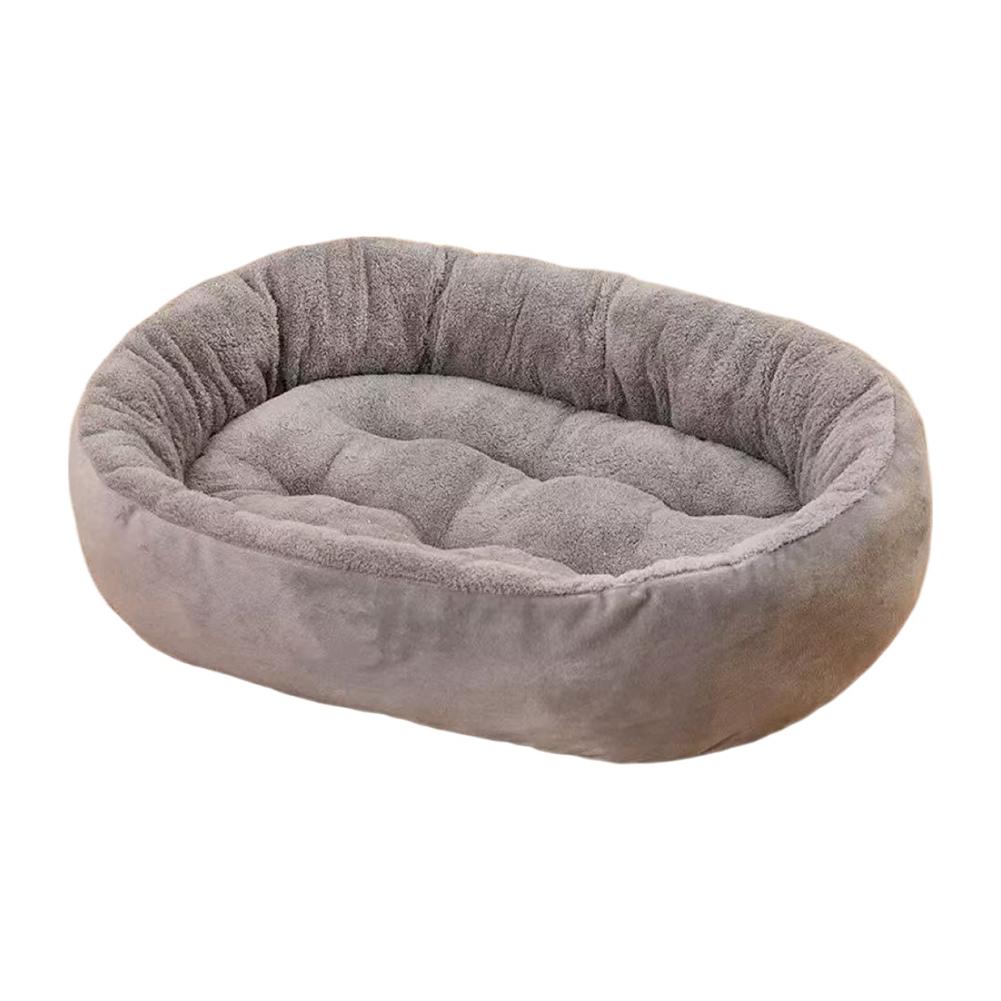 Thick Plush Pet Bed Warm Dog Cat Nest Mat Thickened Cozy Pet Sleeping Cushion for Small Medium Large Dogs Cats