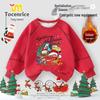 Kids' Christmas Cars Fleece Hoodie - Boys' Autumn/Winter One-Piece Top
