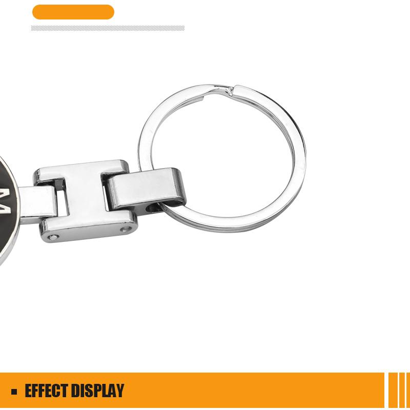 Metal Car Keychain Emblem KeyRing Pendant For BMW E46 E90 E60 F30 F10 E39 I3 I4 X1 X2 X3 X5 X4 X6 X7 M3 M4 M5 G30 G20 520i 523i