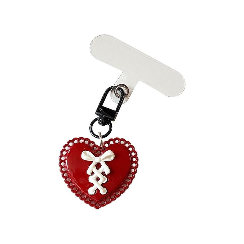 Star Smiley Face Handstrap, Mobile Phone Lanyard, Thickened Anti-Drop, Anti-Loss, Camera Key Chain, Backpack, Zipper Pendant, Women'S Model