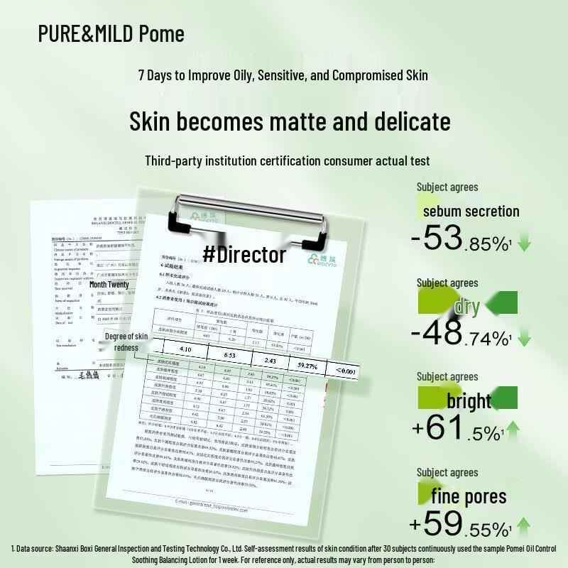 Pure & Mild Oil Control Soothing Balancing Water 120ml