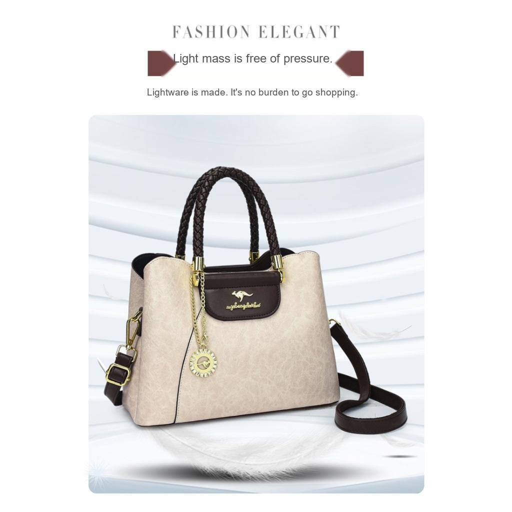 Handbag Women Faux Leather Adjustable Strap Daily Commute