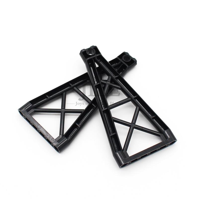 

Кирпичи опорные 1x6x10 балочные треугольные строительные блоки DIY сборные частицы совместимы с 64449 детскими архитектурными игрушками 10pcs чёрный