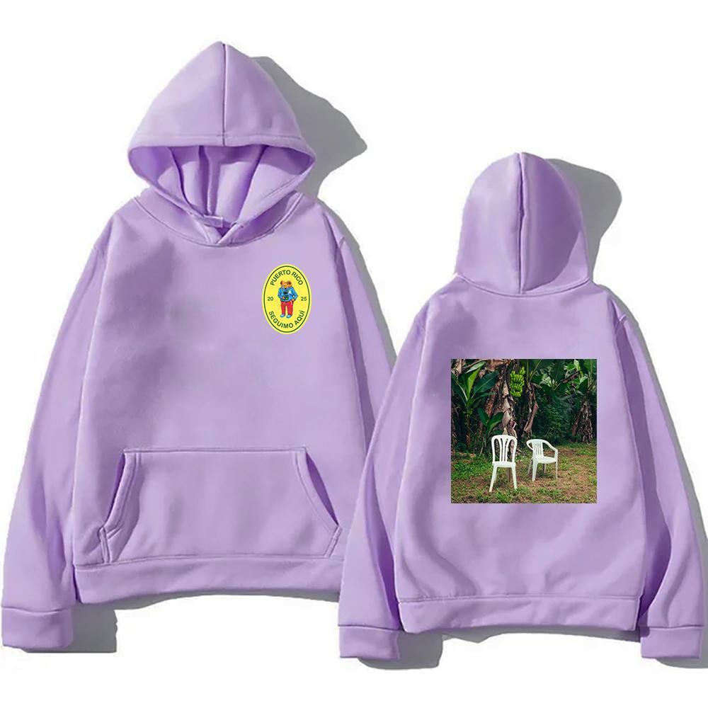 BAD BUNNY 2025 Album Debí Tirar Más Fotos Hoodie Herren/Damen Hoodies Harajuku Ästhetik Winterkleidung Fleece Pullover Sweatshirt