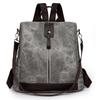 Women's Retro Soft Leather Backpack - Large Capacity, Multi-purpose & Stylish for Travel