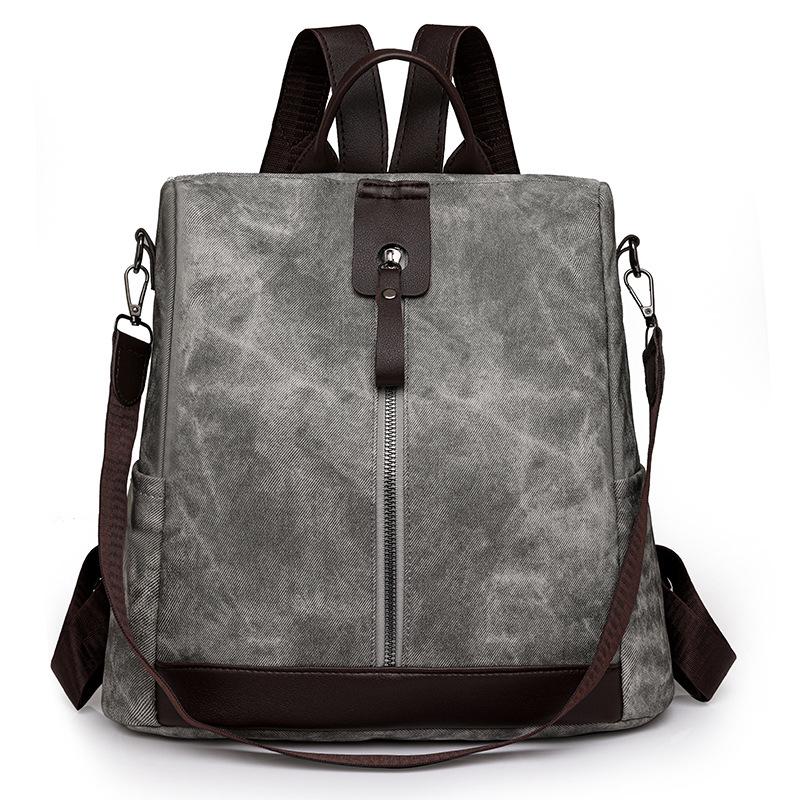 Women's Retro Soft Leather Backpack - Large Capacity, Multi-purpose & Stylish for Travel