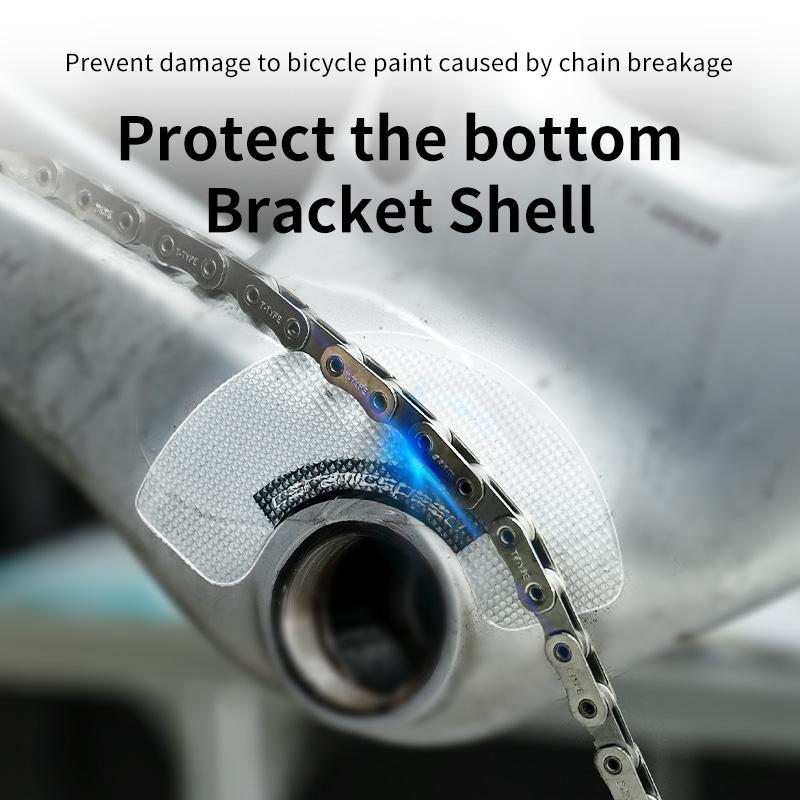 READU Bike Bottom Bracket Shell Protective Sticker Bicycle Paster Scratch-Resistant Protector Bike Stickers Guards Bike Decals