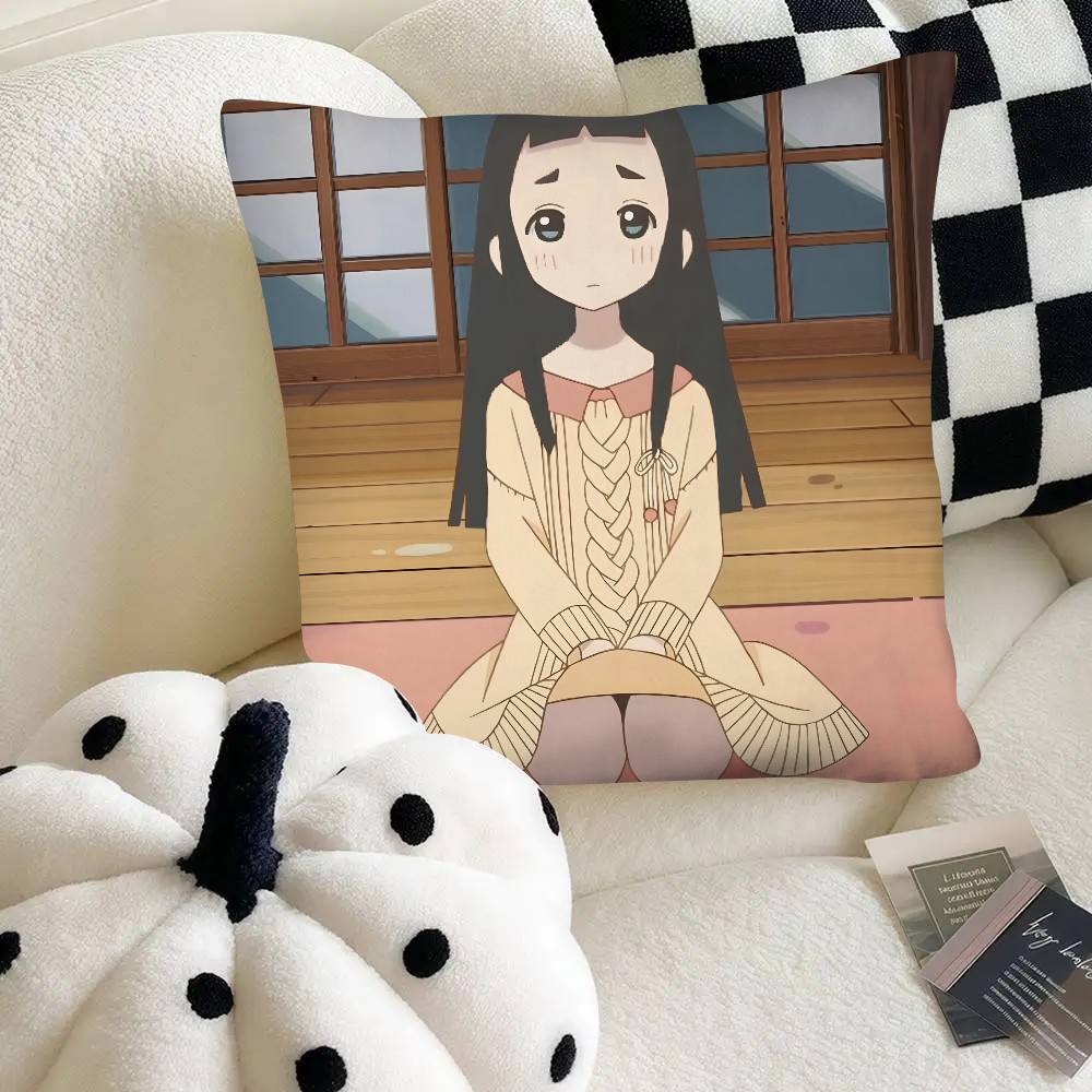 Slice Anime Kakushigoto Pillow Case Fashion Square Pillowcase Bedroom Sofa Room Ins Decoration Leisure