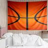 basketball Print Tapestry, Backdrop, Easy Setup, Ideal for Bedroom, Office & Living Room, with Aesthetic Wall Hanging Decor.