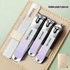 High-End Stainless Steel Nail Clippers & Pedicure Set for Adults