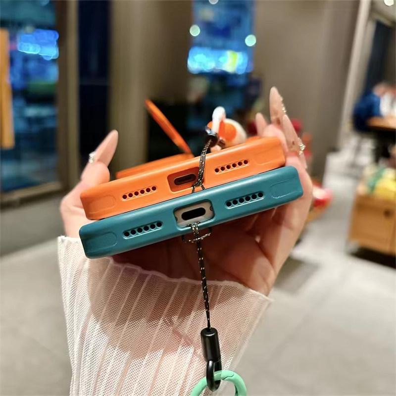 Lens Protection Case For iPhone 17 16 15 14 13 12 11 Pro Max Plus Air For Magsafe Holder Transparent Magnetic Matte Lanyard Cover