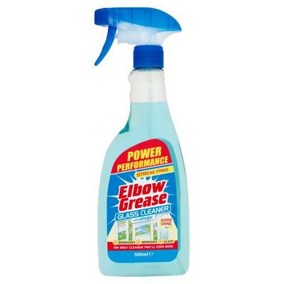 Płyn Do Okien Szyb Luster Powierzchni Szklanych Glass Cleaner Elbow 500ml