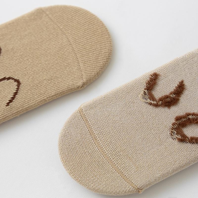 Kids Non-Slip Socks Cute Cartoon Pattern Baby Boys Girls Floor Socks Comfortable Breathable for Toddler Children Spring