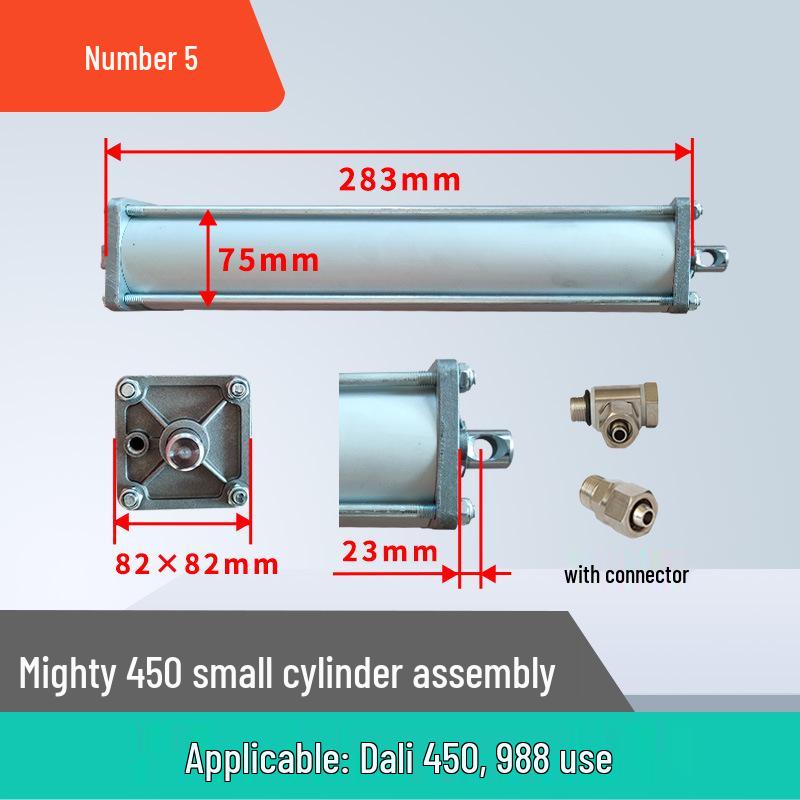 Fire Eagle Tire Changer Accessory Set: Large Disc, Small Cylinder, Turntable & Assist Arm