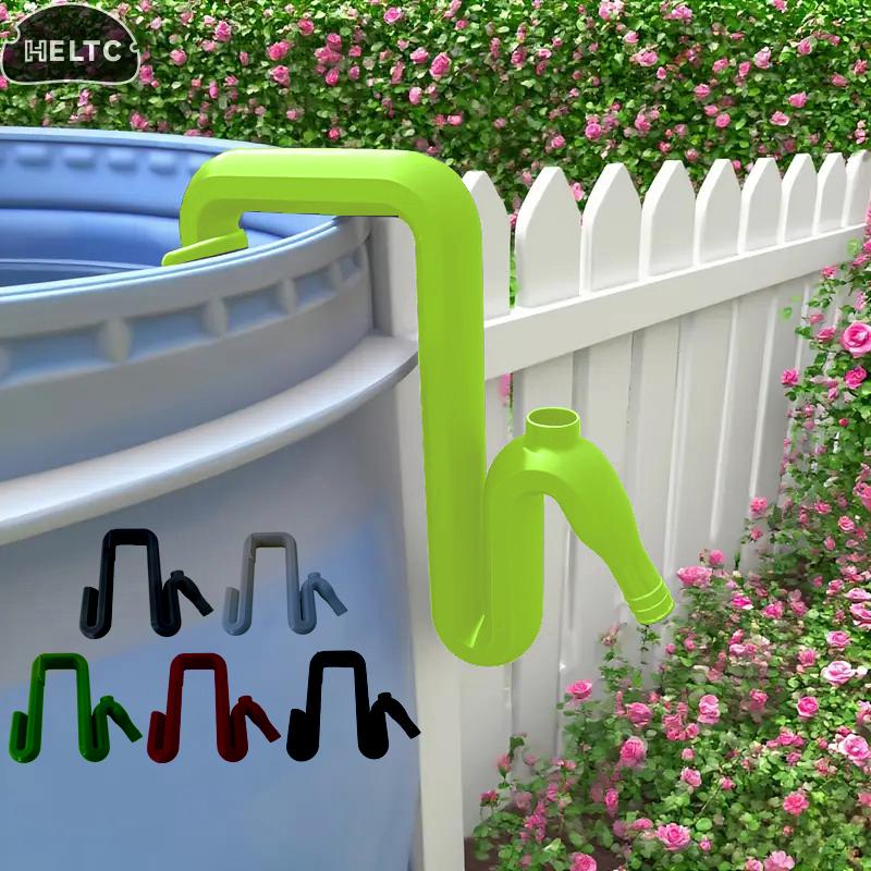 1pcs Self Priming Siphon Hose No-Drill Overflow Pipe Effortless Auto Drain & Fill Rainwater Transfer & Overflow Pipe Solution